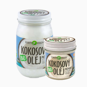 Fair Trade BIO Panenský kokosový olej panenský