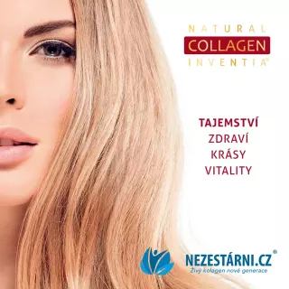 Katalog NEZESTÁRNI.CZ - Živý kolagen INVENTIA  84 stran - rady, návody, doporučení, certifikáty, dermatologické testy