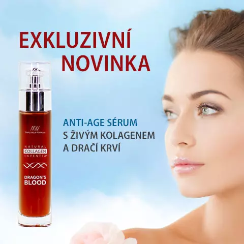 ŽIVÝ KOLAGEN a DRAČÍ KREV - ANTI-AGE SÉRUM 2v1